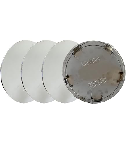 Amazon.com: Chrome Hub Cap Wheel Center Cap F50C-1A096-BA for